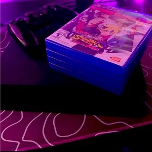 PlayStation 4, 2 controllers, 9 games